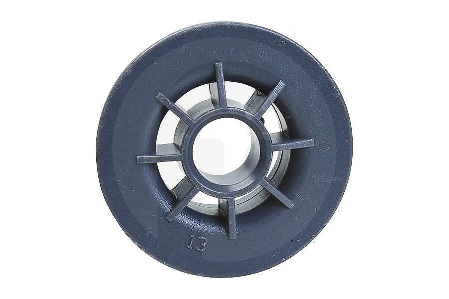 Hotpoint-ariston Lavavajillas Rueda de la cesta inferior (rejilla inferior) excl. soporte para Whirlpool y otros lavavajillas 386605, C00386605