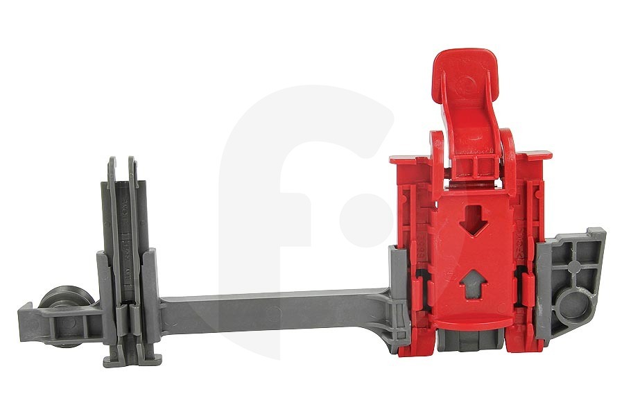 Whirlpool Lavavajillas Regulador de altura (riel, guía) de la cesta superior (rejilla superior) derecho para Whirlpool y otros lavavajillas 533262, C00533262