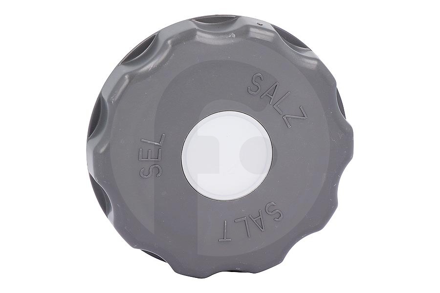 Bauknecht Lavavajillas Tapón del dispensador de sal (depósito de sal) para Whirlpool y otros lavavajillas 481010609750 adecuado para entre otros ADG9673AFD, ADP100WH, GSX61307A