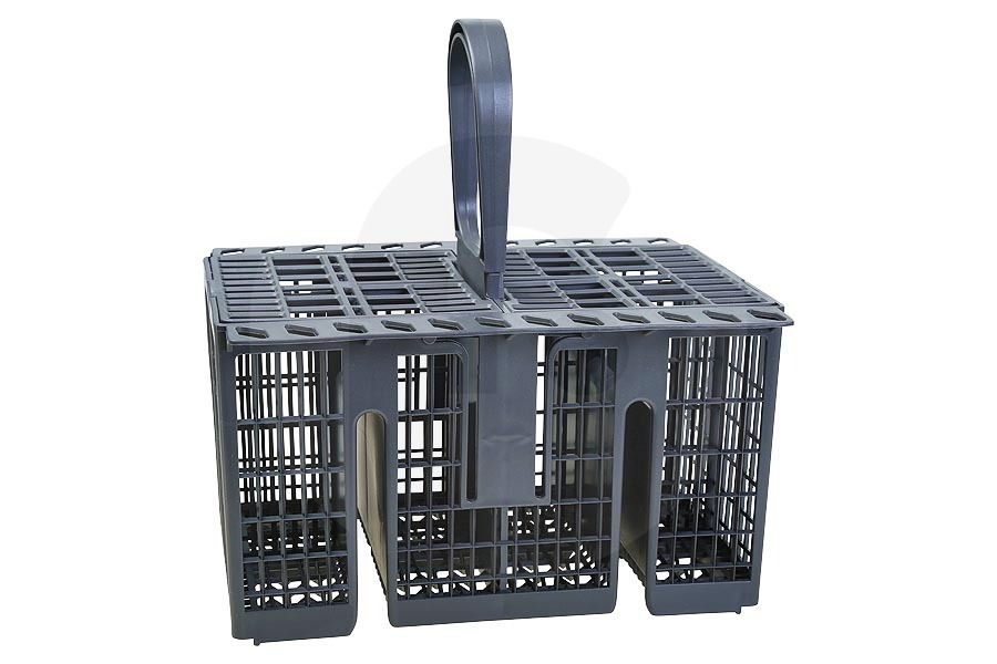 Whirlpool C00386607 Lavavajillas Cesto de cubiertos 8 compartimentos con asa para lavavajillas 257140 adecuado para entre otros WCIC3B16, WFE2B17