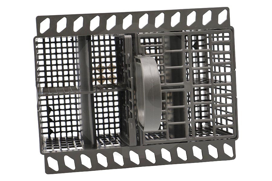 Hotpoint-ariston Lavavajillas Cesto de cubiertos 8 compartimentos con asa para Whirlpool y otros lavavajillas 257140