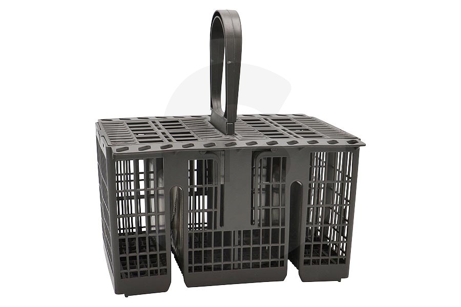 Whirlpool C00386607 Lavavajillas Cesto de cubiertos 8 compartimentos con asa para Whirlpool y otros lavavajillas 257140 adecuado para entre otros WCIC3B16, WFE2B17
