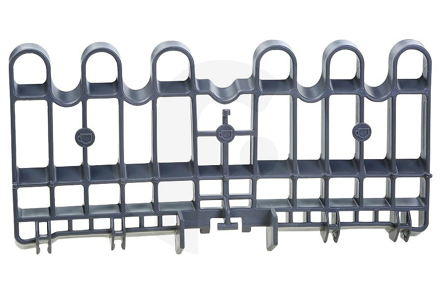 Whirlpool Lavavajillas Portavasos superior plástico 213x24x110mm Lavavajillas C00386609 adecuado para entre otros WFC3B18, WO10333DEL, WRIC3C24PE