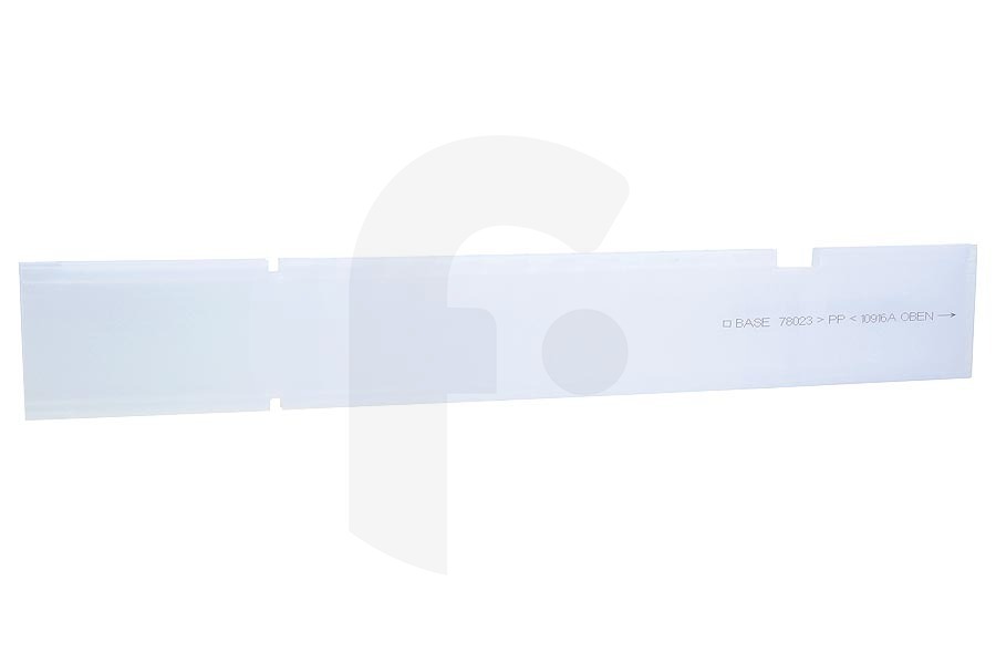 Bauknecht Lavavajillas Tapa (canal para cables) lavavajillas 480140100687 adecuado para entre otros ADG6330, ADG8441, ADP9311