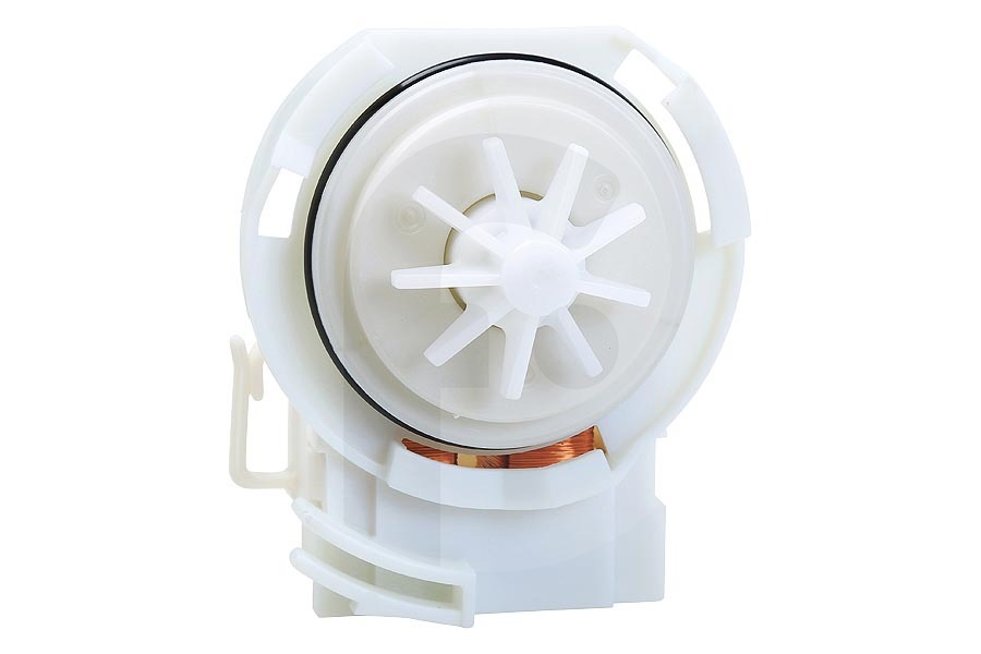 Bauknecht Bomba de desagüe (bomba de agua) excl. cuerpo de la bomba Copreci para Whirlpool y otros lavavajillas 481010751595 adecuado para entre otros ADG8673, GSI5513, ADP5300