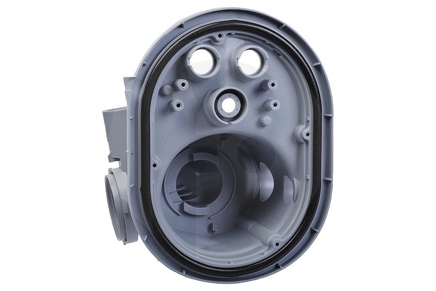 Hotpoint-ariston Lavavajillas Cuerpo bomba (alojamiento del filtro, colector de agua) incl. junta para Whirlpool y otros lavavajillas 297922, C00297922