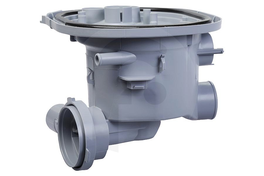 Hotpoint-ariston Lavavajillas Cuerpo bomba (alojamiento del filtro, colector de agua) incl. junta para Whirlpool y otros lavavajillas 297922, C00297922