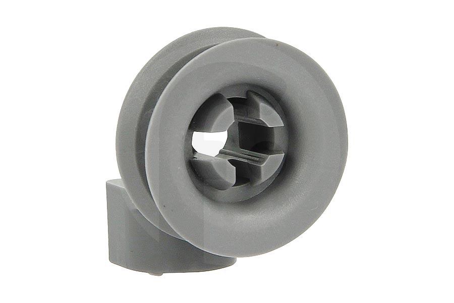 ASKO Lavavajillas Rueda de la cesta superior (rejilla superior) incl. soporte para Pelgrim y otros lavavajillas 655318 adecuado para entre otros GVW782ONY, VA98211RT, GVW792ONY