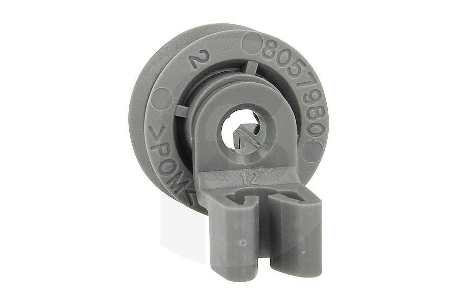 ASKO Lavavajillas Rueda de la cesta superior (rejilla superior) incl. soporte para Pelgrim y otros lavavajillas 655318