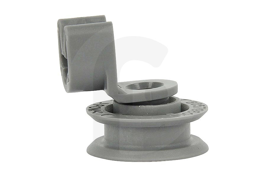 ASKO Lavavajillas Rueda de la cesta superior (rejilla superior) incl. soporte para Pelgrim y otros lavavajillas 655318