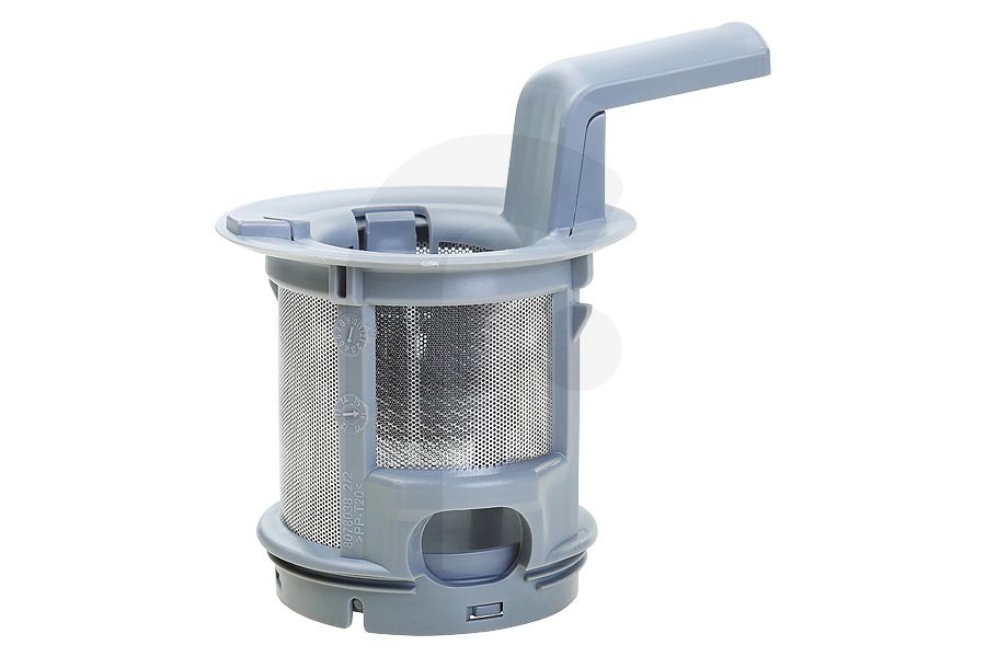 ASKO Lavavajillas Filtro de suciedad (tamiz) fino con mango plástico + metal 115x88x117mm Lavavajillas 465484 adecuado para entre otros GVW792ONY, VA98211TT, D5434