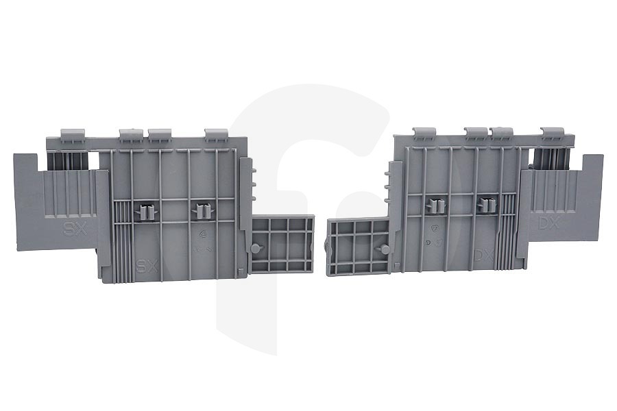 Smeg Lavavajillas Smeg guía (riel) de la cesta superior (rejilla superior) izquierda y derecha lavavajillas 690074913