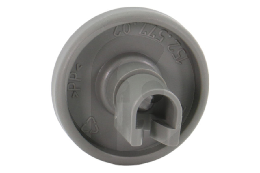 AEG Lavavajillas Rueda de cesta inferior (estante) con abrazadera de montaje plástico ⌀ 40mm x 30mm Lavavajillas 50286964007 adecuado para entre otros DE6744,