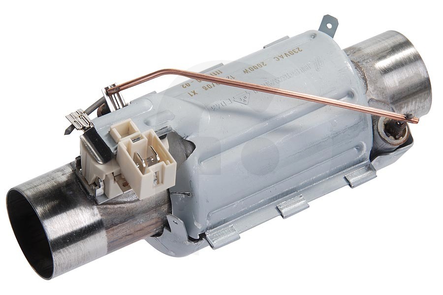 AEG 1560734012 Lavavajillas Resistencia (elemento calefactor 2000W) para Zanussi y otros lavavajillas 50297618006 adecuado para entre otros ZDF301, DE4756, F44860