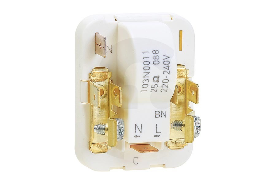 Constructa Frigorífico Relé de arranque para AEG, Electrolux y otros frigorifico 603013 adecuado para entre otros Danfoss