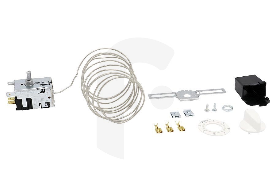 Husqvarna Diepvries 3k.+sign. Congelador Termostato universal Danfoss nr.46 / nr.6 077B7006 3 + 2 contactos Congelador   apto para entre otros W-10 / -17 K-24/2300 -34,5