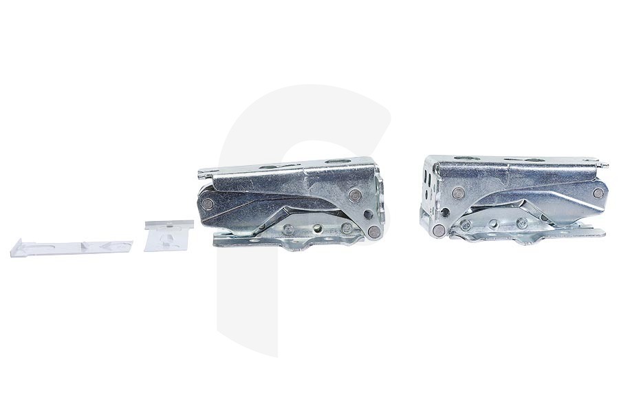 Küppersbusch Frigorífico Bisagras (bisagras para puerta) juego para puerta de frigorífico para AEG, Electrolux y otros frigorífico 4055504197