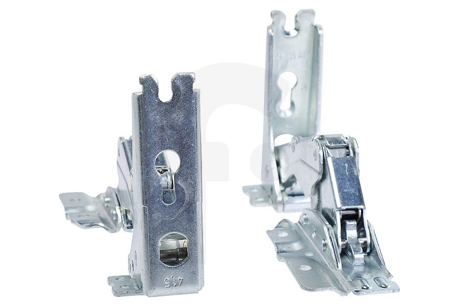 Küppersbusch Frigorífico Bisagras (bisagras para puerta) juego para puerta de frigorífico para AEG, Electrolux y otros frigorífico 4055504197