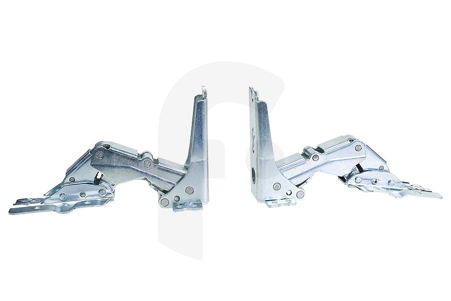 Alternatief Frigorífico Bisagras (bisagras para puerta) juego para puerta de frigorífico para AEG, Electrolux y otros frigorífico 4055504197 adecuado para entre otros SK91800, AG91850