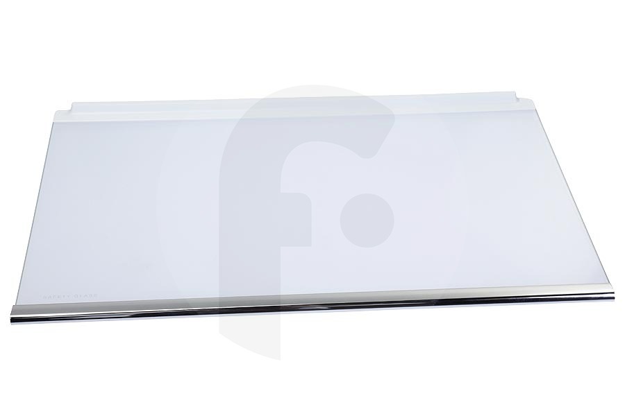 Husqvarna Frigorífico Estante de vidrio completo incl. perfiles (bordes) para AEG, Electrolux y otros frigorífico 2651087054 apto para entre otros SCE81821FS, SCB51821LS