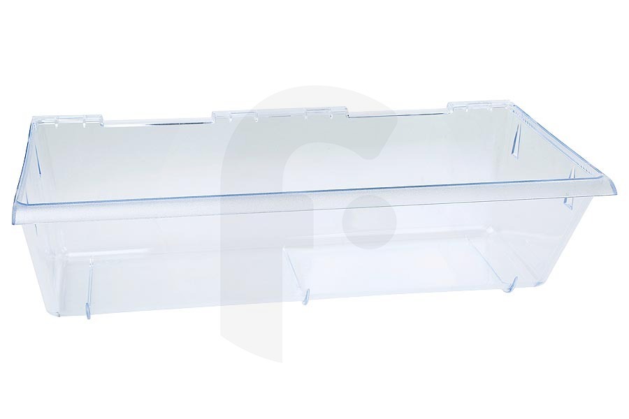 Brandt 2247622042 Frigorífico Cajón de verduras frigorífico para, entre otros, AEG, Electrolux inferior 415 x 229 x 125 mm apto para entre otros SKS58200F0, ERN1300AOW