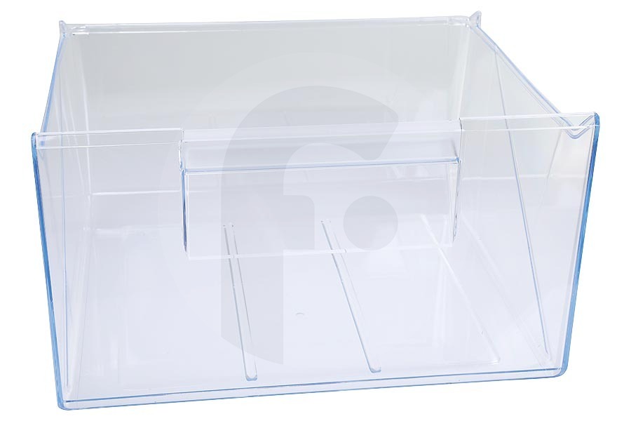 Zanussi Congelador Cajón del congelador (contenedor) transparente para AEG, Electrolux y otros congelador 2647019013 apto para entre otros EUX2245AOX, FRYSA