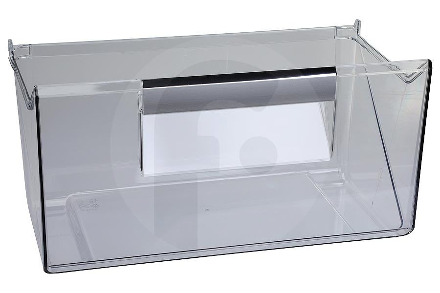 Husqvarna Frigorífico Cajón del congelador (contenedor) transparente para AEG, Electrolux y otros frigorífico, congelador 140206401097 apto para entre otros ABE818E6NC, IK2550BNL