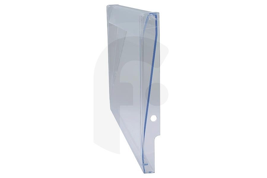 Hotpoint-ariston Congelador Panel frontal del cajón congelador transparente para Ariston-Blue Air y otros congelador 386398, C00386398