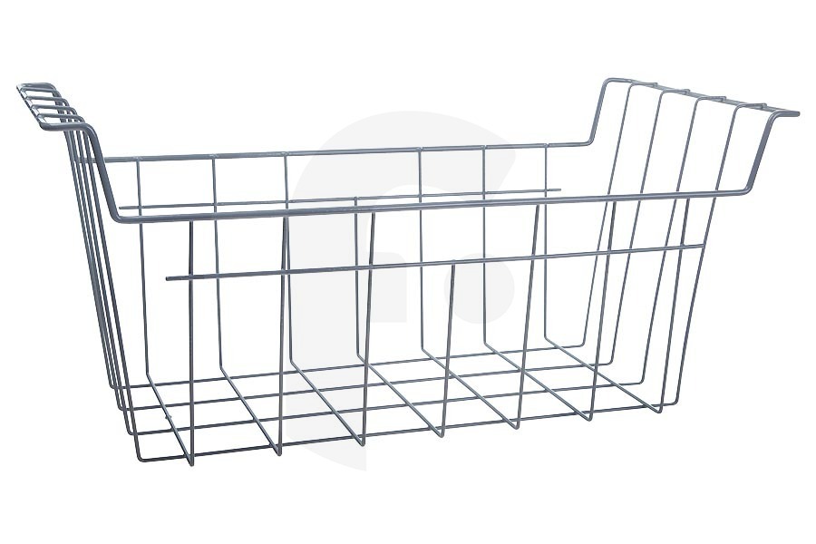 Hotpoint-ariston C00629589 Congelador Cesta colgante (alambre) para caja congeladora, gris 516x230x235mm 480132102921 adecuado para entre otros WH2500A, GTE310TURBOA