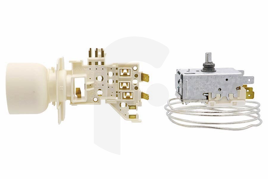 Alternatief Congelador Termostato (3 cont. A13 0704) frigorífico 481228238179 apto para entre otros ARG9703, KRI2212A, ARG915