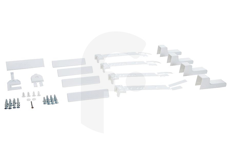 Bosch 491367, 00491367 Frigorífico Kit de accesorios de montaje para refrigerador 00491367 adecuado para entre otros KIV38V00, KI24M471