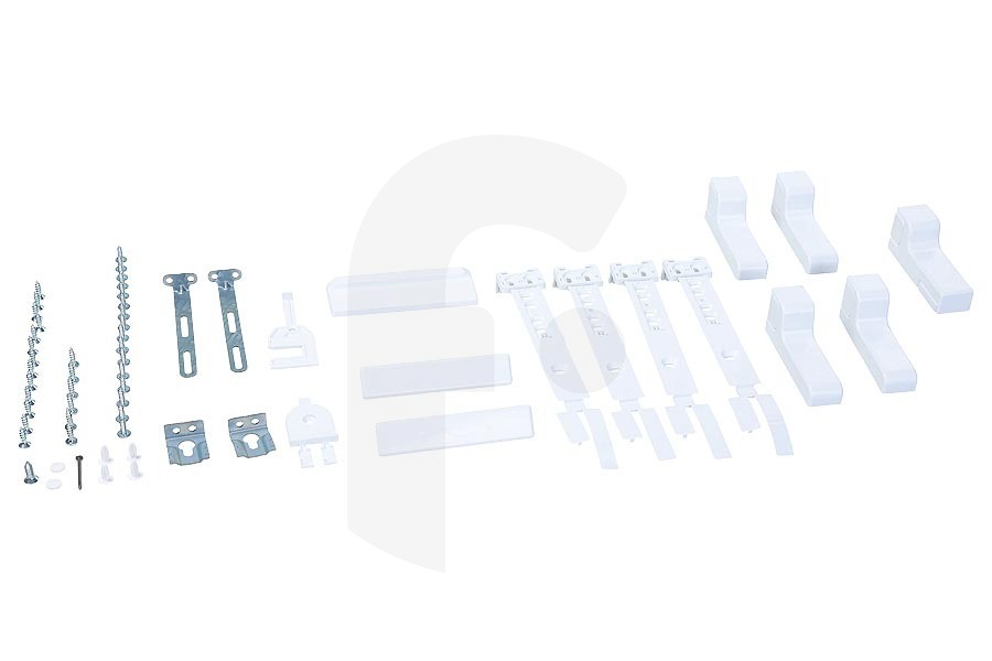 Bosch 642516, 00642516 Frigorífico Kit de fijación para refrigerador 00642516 adecuado para entre otros KIV34V01IE, KI34SA30IE, KI34VV50