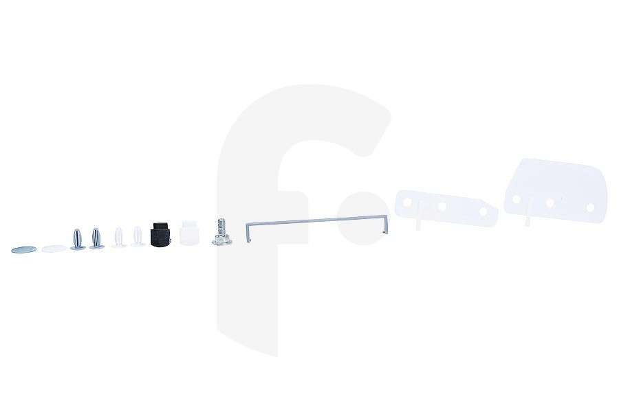 Constructa Frigorífico Tirador (tirador de puerta) kit de reparación para Bosch, Siemens y otros frigorífico, congelador 422336, 00422336 adecuado para entre otros GSD34410, GSE34452, GS36E421