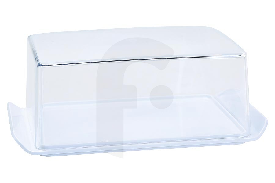 Constructa Frigorífico Porta-Mantequilla Frigorífico para entre otros Bosch, Siemens 142 x 58 x 93 mm Blanco / Transparente 12028344 adecuado para entre otros KG36E04, KIV2272, KK31E01