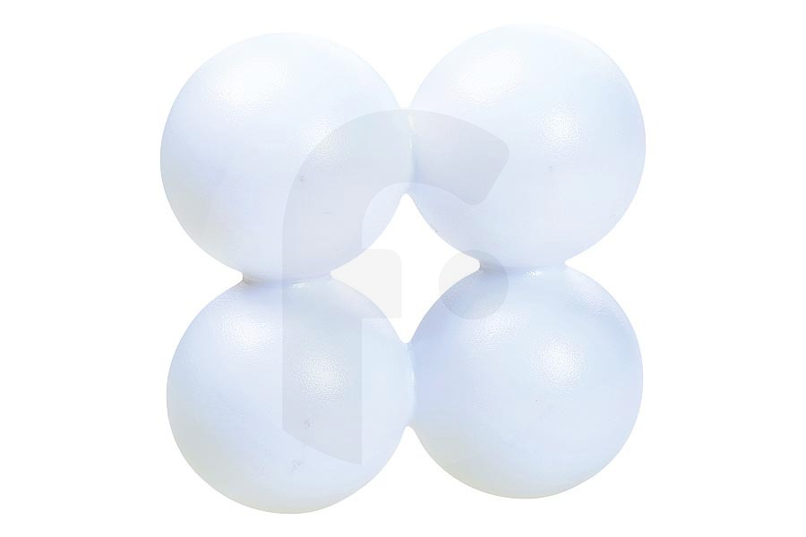 Constructa Frigorífico Huevera para 4 huevos Frigorífico para entre otros Bosch, Siemens 93 x 93 mm Blanco 00635924