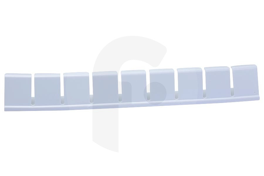 Constructa 750265, 00750265 Frigorífico Barra de retención para botellas del estante para botellas blanca para Bosch, Siemens y otros frigorífico y congelador combinado 00750265, 750265 adecuado para entre otros KIS87AF30C02, KI24DA3001