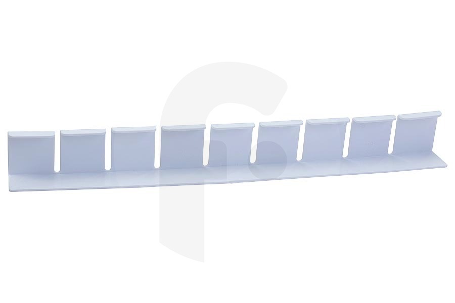 Brandt Frigorífico Barra de retención para botellas del estante para botellas blanca para Bosch, Siemens y otros frigorífico y congelador combinado 00750265, 750265