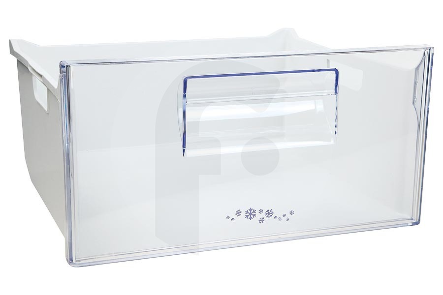 Zanussi Congelador Cajón del congelador, central y superior, blanco/transparente 405x442x223mm Frigorífico / Congelador 4055954376 apto para entre otros ZRB329W, ZRB629W