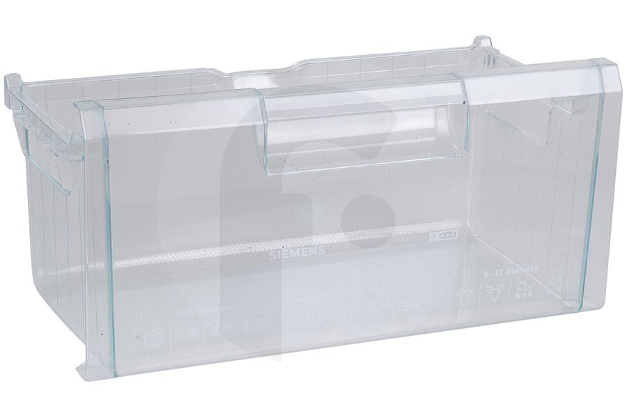 Constructa 357868, 00357868 Frigorífico Cajón Congelador Frigorífico / Congelador para Bosch, Siemens entre otros Inferior 420 x 210 x 198 mm 00357868, 357868 adecuado para entre otros KI30E40, KI30M47002