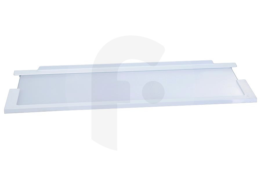 Brandt Frigorífico Estante de vidrio pequeño completo incl. perfiles (bordes) para Atag y otros frigorífico 560208 apto para entre otros KU1190AA01, KKO182E01