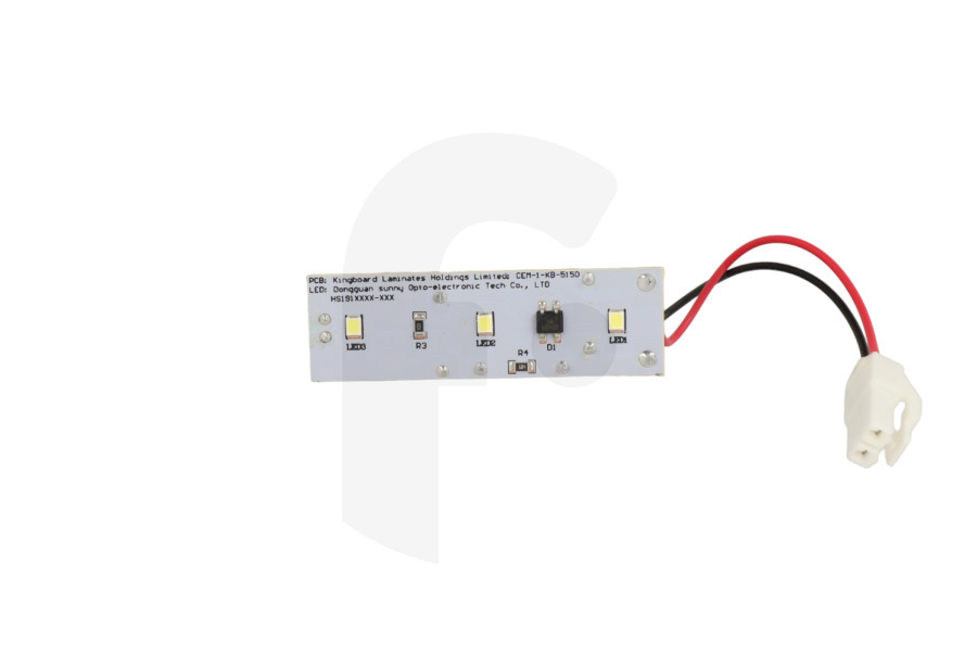 DeLonghi Frigorífico Candy placa de circuito impreso (módulo) para iluminación LED frigorífico y congelador combinado 41041487 apto para entre otros CFBD2650E1, CKBC3380E1, HBOP37801