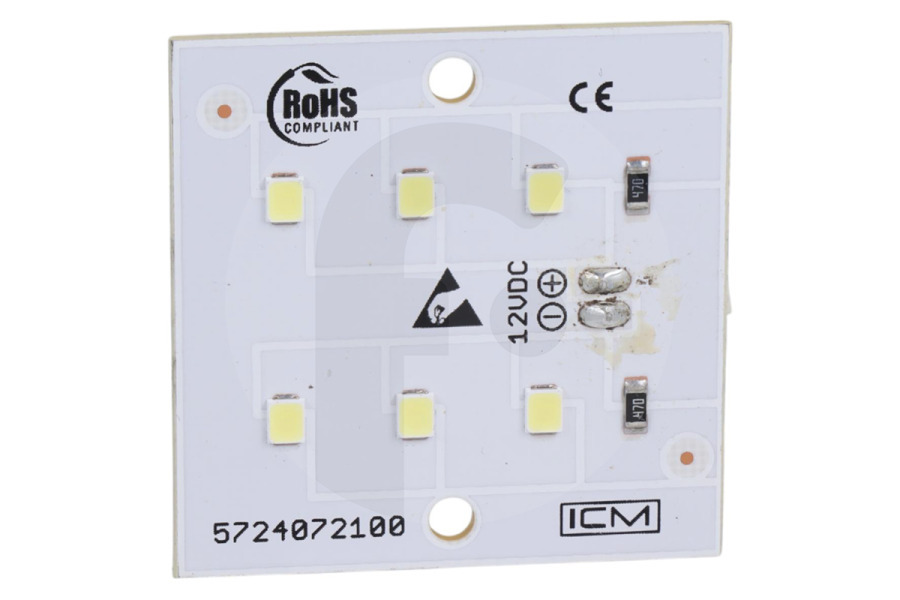 Altus Frigorífico Beko Módulo LED para refrigerador 5724072100 apto para entre otros BCSA283E3S, RCNA365K20X