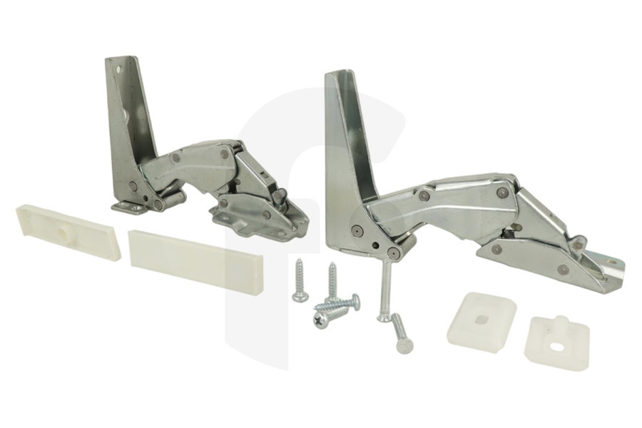 Alternatief Frigorífico Juego de bisagras alternativo C00636779 Frigorífico adecuado para entre otros KRI1300,KVIK2002/B