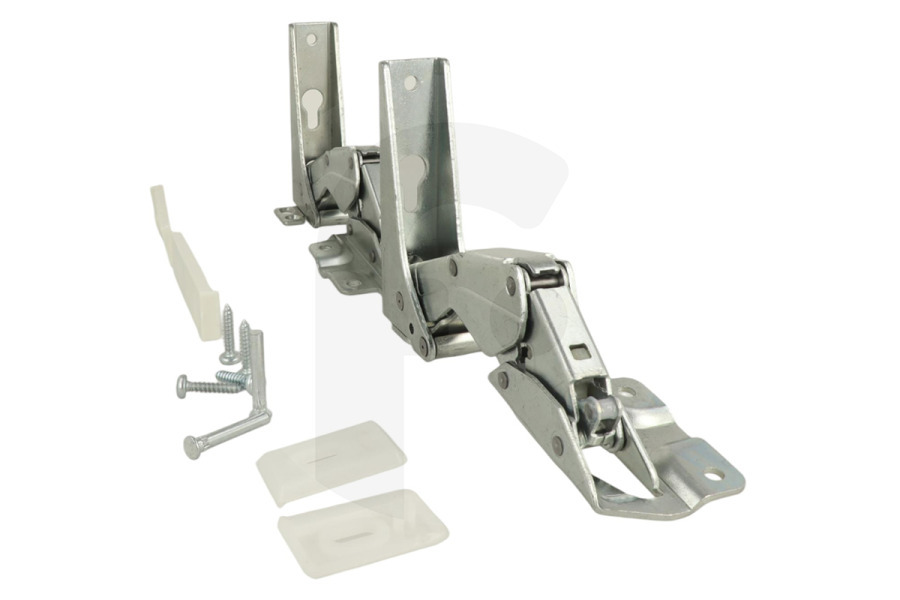 Zanussi Congelador Juego de bisagras alternativo C00636779 Frigorífico apto para entre otros KRI1300,KVIK2002/B