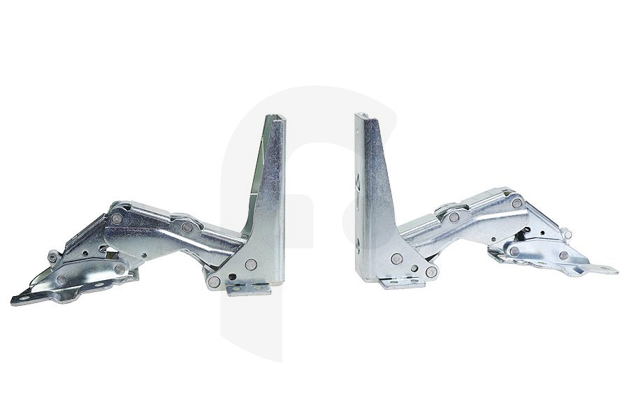 Alternatief C00636779 Frigorífico Bisagra de puerta para frigorifico 481231018626 adecuado para entre otros KRI1300, KVIK2002 / B