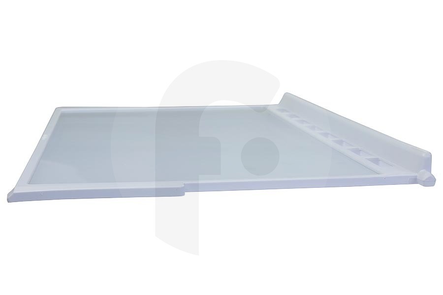 Fagor Frigorífico Estante de vidrio completo incl. perfiles (bordes) para Whirlpool y otros frigorífico 481245819179