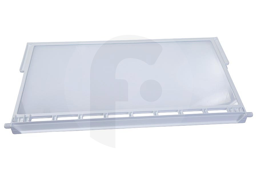 Fagor Frigorífico Estante de vidrio completo incl. perfiles (bordes) para Whirlpool y otros frigorífico 481245819179