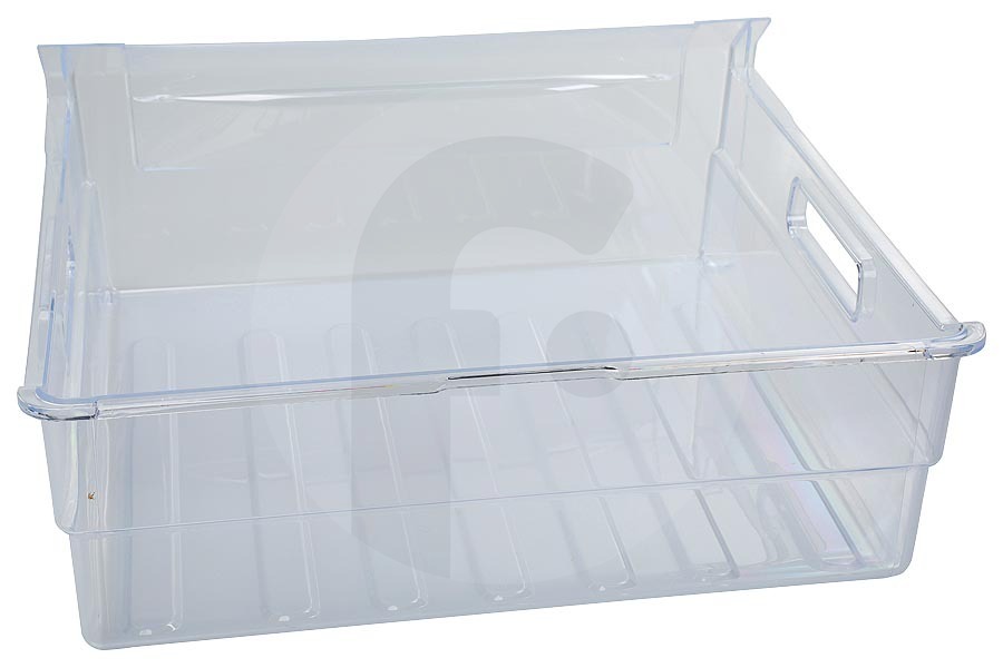 Hotpoint-ariston Congelador Cajón del congelador (contenedor) transparente para Whirlpool y otros congelador 481010646233