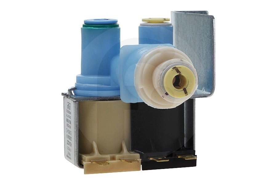 Whirlpool Frigorífico Válvula de Entrada (doble, en ángulo) frigorífico 481010413237 frigorífico 481010413237 apto para entre otros WSP5596AX, KSN581AIN