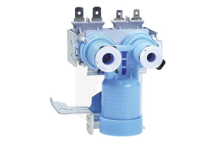 Samsung Frigorífico Samsung válvula de entrada doble para fabricador de hielo y grifo de agua, azul RIV-12A-40 Frigorífico DA6200914A apto para entre otros SRS2229, RS21DNSM, RSJ1FUSV